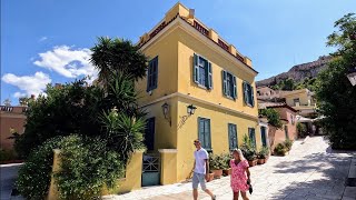 Beautiful neighborhood in Athens Greece (Plaka)...