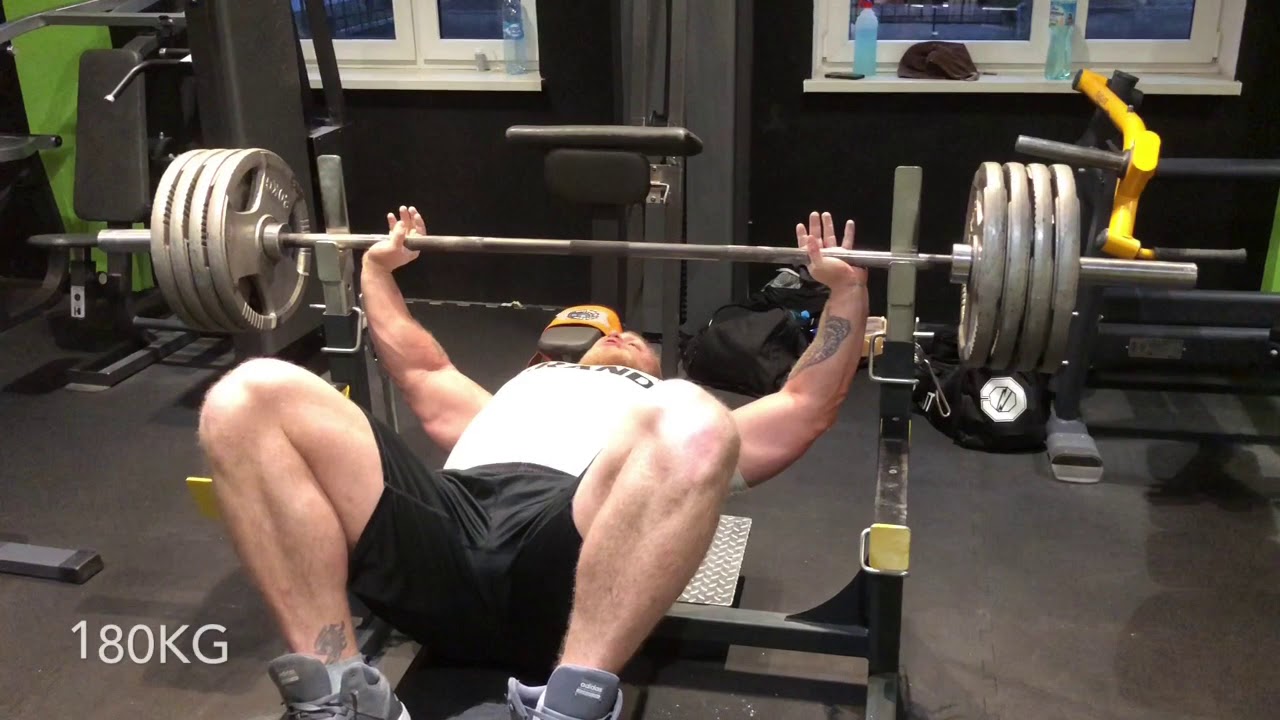 Bench Press 140-230kg - YouTube