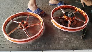 Review Velg VND AK 55 setelah 1 tahun pake¿?