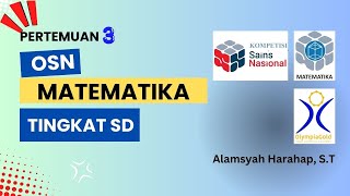 STRATEGI SUKSES OSN MATEMATIKA: PELATIHAN OSN MATEMATIKA SD/MI KETIGA OLEH KAK ALAMSYAH HARAHAP, S.T