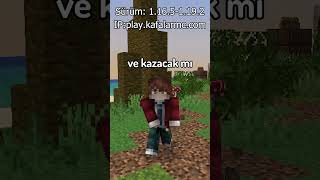 Minecraft'ta Xray Kullanan Oyuncuya Zorla Boss Kestirdim ⛏💎 #reklam