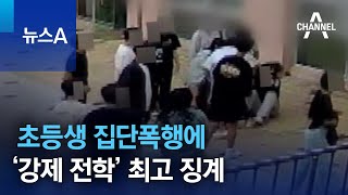 초등생 집단폭행에 ‘강제 전학’ 최고 징계 | 뉴스A