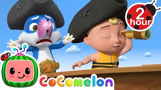 Row Row Your Boat Chaos ⛵ CoComelon JJ's Animal Time | Nursery Rhymes & Kids Songs | After School