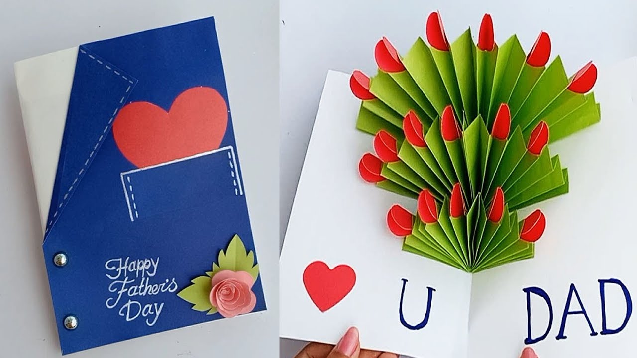 Handmade Fathers Day Card Ideas