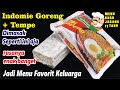 Gak Nyangka..INDOMIE GORENG ditambah TEMPE dimasak seperti ini Jadi Rebutan Keluarga Enak Banget