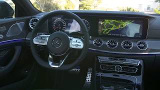 Mercedes-Benz CLS 450 4MATIC in Red metallic Interior Design