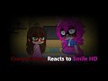 Gacha Club CreepyPastas Reacts to Smile HD WARING GORE!