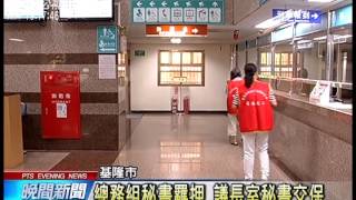 疑報假帳詐公款 檢三度搜基市議會 20140829 公視晚間