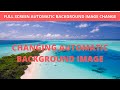 Automatic Full Screen Background Image Slider using CSS, HTML and JavaScript | practical program