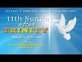 Eleventh Sunday after Trinity (August 11, 2024)