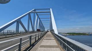 [tokyo gatebridge walk]Tokyo Gate Bridge on a clear day