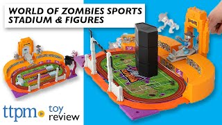 World of Zombies Deluxe Sports Stadium and Figures from Bandai