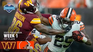 Cleveland Browns Top Plays vs. Washington Commanders | 2023 Preseason PreSeason Week 1