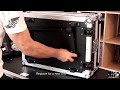 Walkasse Tutorials - How to replace telescoping retractable pull handle on your flightcase