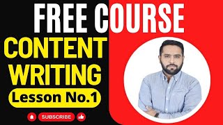 SEO Content Writing Lecture 1