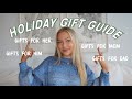 the ultimate holiday gift guide: gift ideas for everyone at every price point | maddie cidlik