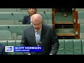 coronavirus pm rallies parliament with covid 19 speech nine news australia