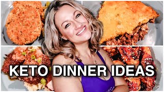 KETO DINNER IDEAS | WHAT'S FOR DINNER ON KETO? |  EASY KETO RECIPES | Suz and The Crew