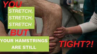 STRETCH, STRETCH, STRETCH....and YET, your hamstrings are still TIGHT?! YOU HAVE ADHESION!