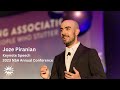 NSA Conference Keynote: Joze Piranian