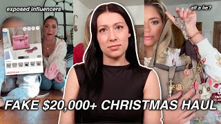 Influencers EXPOSED: FAKE $20,000+ Bag Hauls \u0026 Lifestyle Lies!