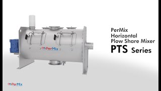 PerMix PTS Plow Share Horizontal mixers 3D demonstration video