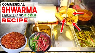 How to make Garlic Mayo  / Restaurant Style Shawarma Sauces and Pickle Recipe / Kun Foods