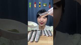 [60초 먹방]가을은 전어의 계절! 통전어\u0026소스5종