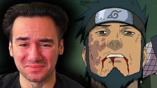 Asuma's death (first time reaction)