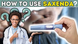 How to use Saxenda.