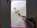 Satisfying Calligraphy That Will Relax You Before Sleep #shorts