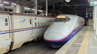 とき335号新潟着　E2系J59編成