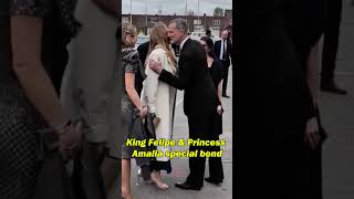 King Felipe \u0026 Princess Amalia special bond #shorts #viralvideo #spain