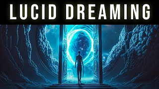 Enter The Dream Dimension | Lucid Dreaming Binaural Beats Hypnosis For Deep Sleeping | Black Screen