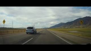 Driving on I15 from Brigham City, Utah to Pocatello, Idaho