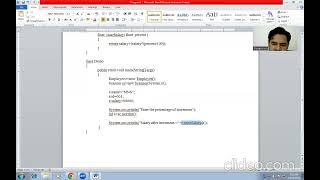 OOP with JAVA(BCS306A)- Lab Program3(VTU 2022 scheme)