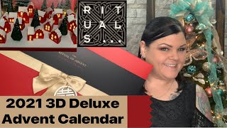 RITUALS 2021 Deluxe 3D Advent Calendar US Unboxing \u0026 Village Set Up