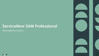 How To - SAM Pro Normalization