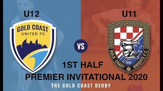 U11 Gold Coast KNIGHTS VS U12 Gold Coast United 1st HALF