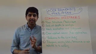 OCR A2 Economics - F583/F584 Common Mistakes