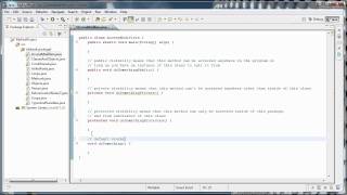 Java Programming: 11 - Access Modifiers
