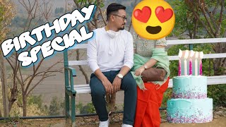 BIRTHDAY SURPRISE For Someone Special || Cake  EATING CHALLENGE Manipuri || Langol age home Manipur