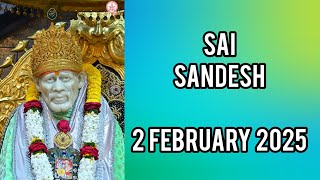 SAI SANDESH || 2 FEBRUARY 2025