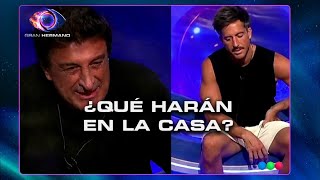 Juan Pablo y Carlos en crisis por los mensajes que recibieron de sus familiares - Gran Hermano