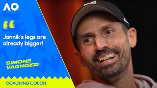 Simone Vagnozzi of Team Sinner | Coaching Couch | Australian Open 2024