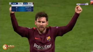 ملخص مباراه برشلونة وتشيلسي 1 -  1   وجنون عصام الشوالي  دوري ابطال اوروبا2018-02-20