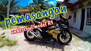 CARA PASANG UNDERCOWL CUSTOM R15 V3 | MODEL R1 TERBARU