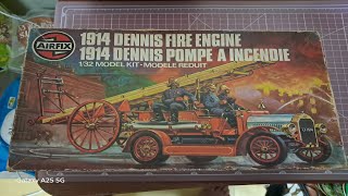 AIRFIX 1914 DENNIS FIRE ENGINE - Build photo story