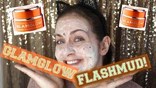 HOW to APPLY GLAMGLOW Supermud FLASHMUD Treatment (2018) | Claire Tutorials