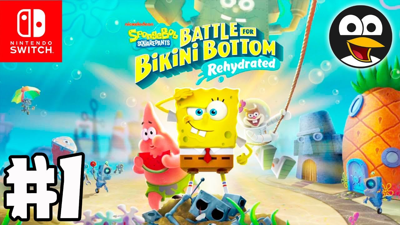 Bob Esponja: La Batalla Por Fondo De Bikini - Rehidratado #1 | Nintendo ...